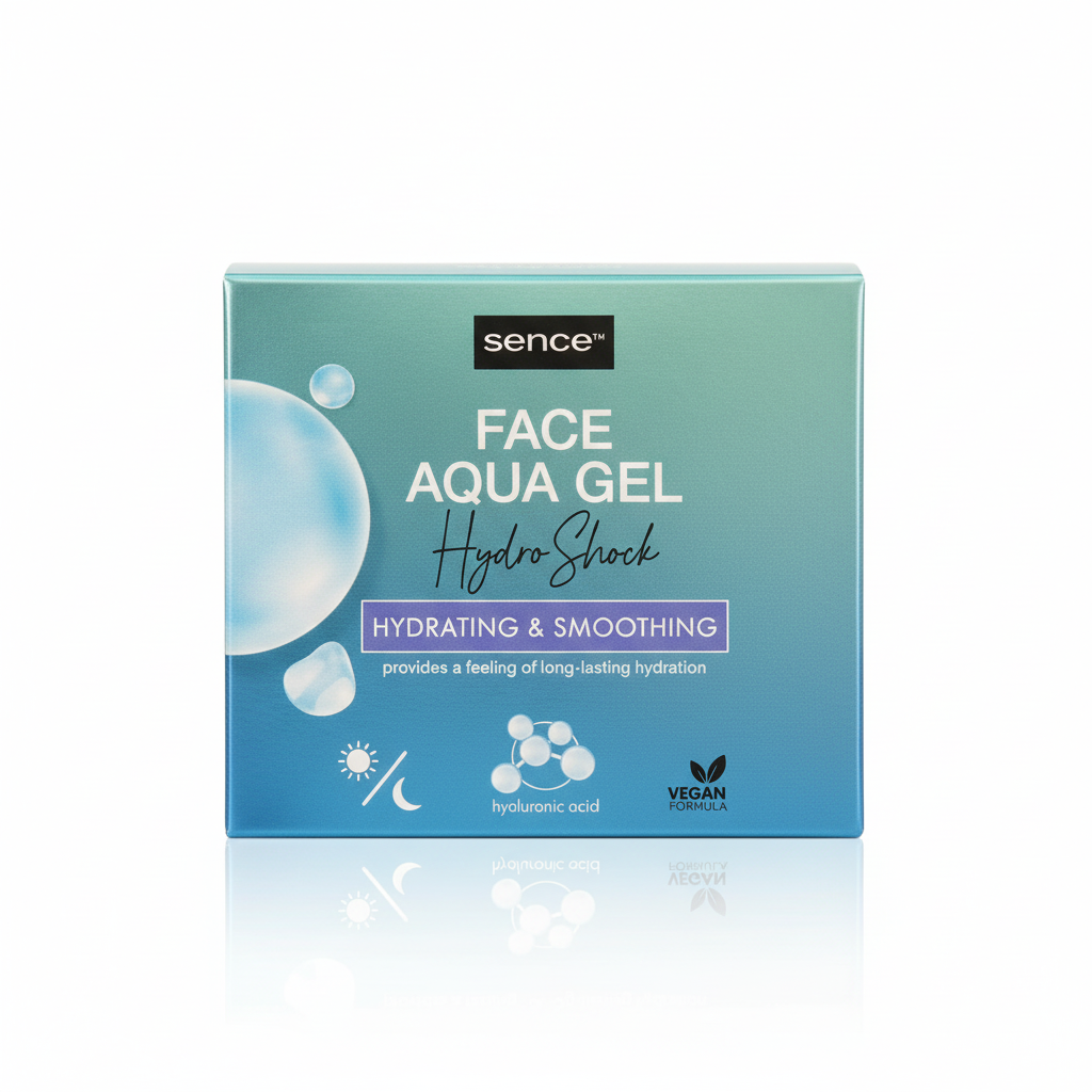 Sence Face Aqua Gel - علبة المنتج